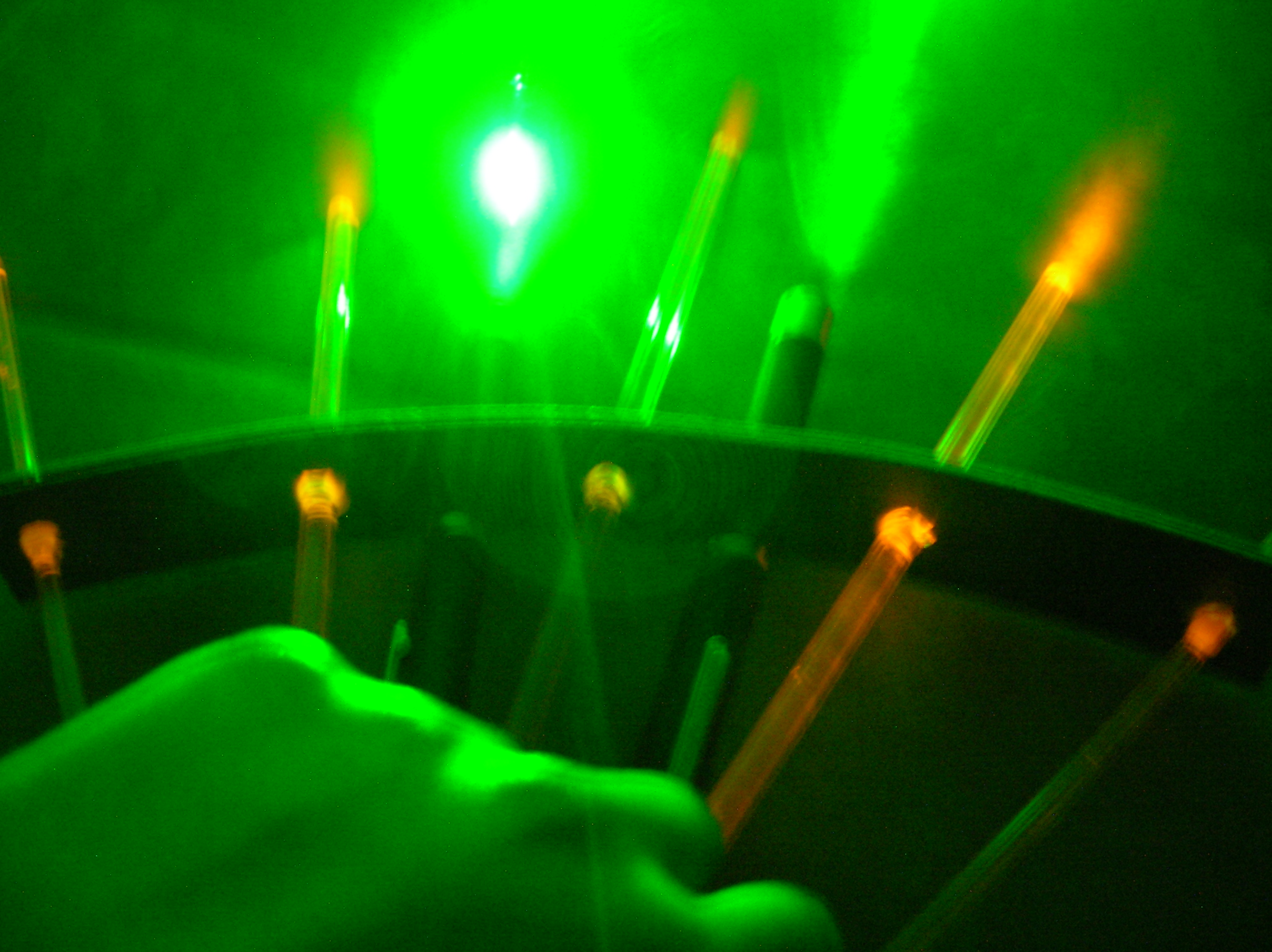 Fiber Optic Laser Fans