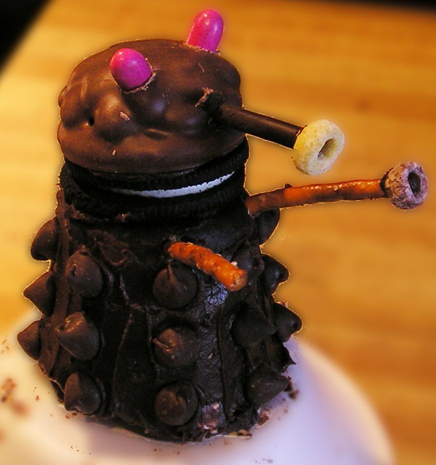 Mommy's Mini CHOCOLATE DALEKS! #nobake 