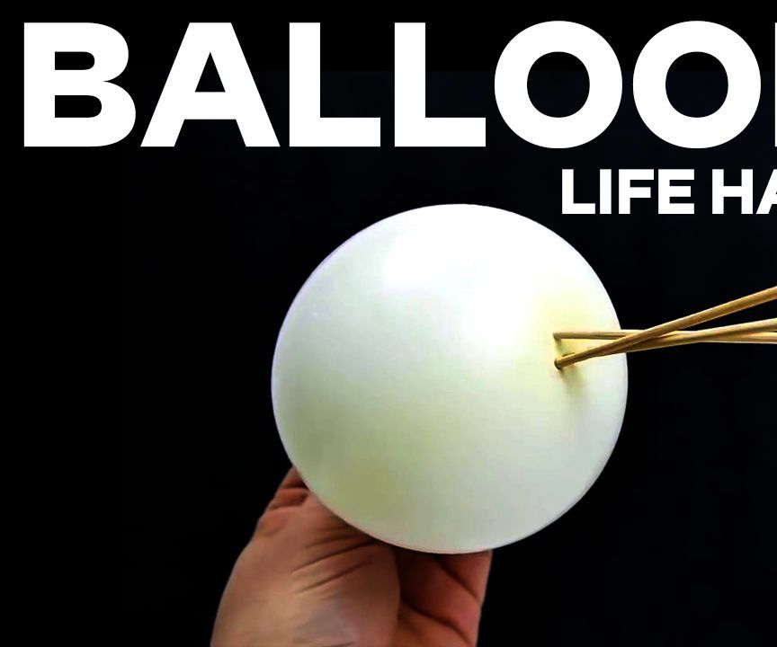 AMAZING BALLOONS LIFE HACKS AND TRICKS 