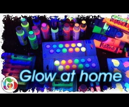 How to Have a Glow art party at home