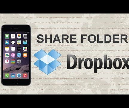How to Share a Folder on Dropbox Mobile App