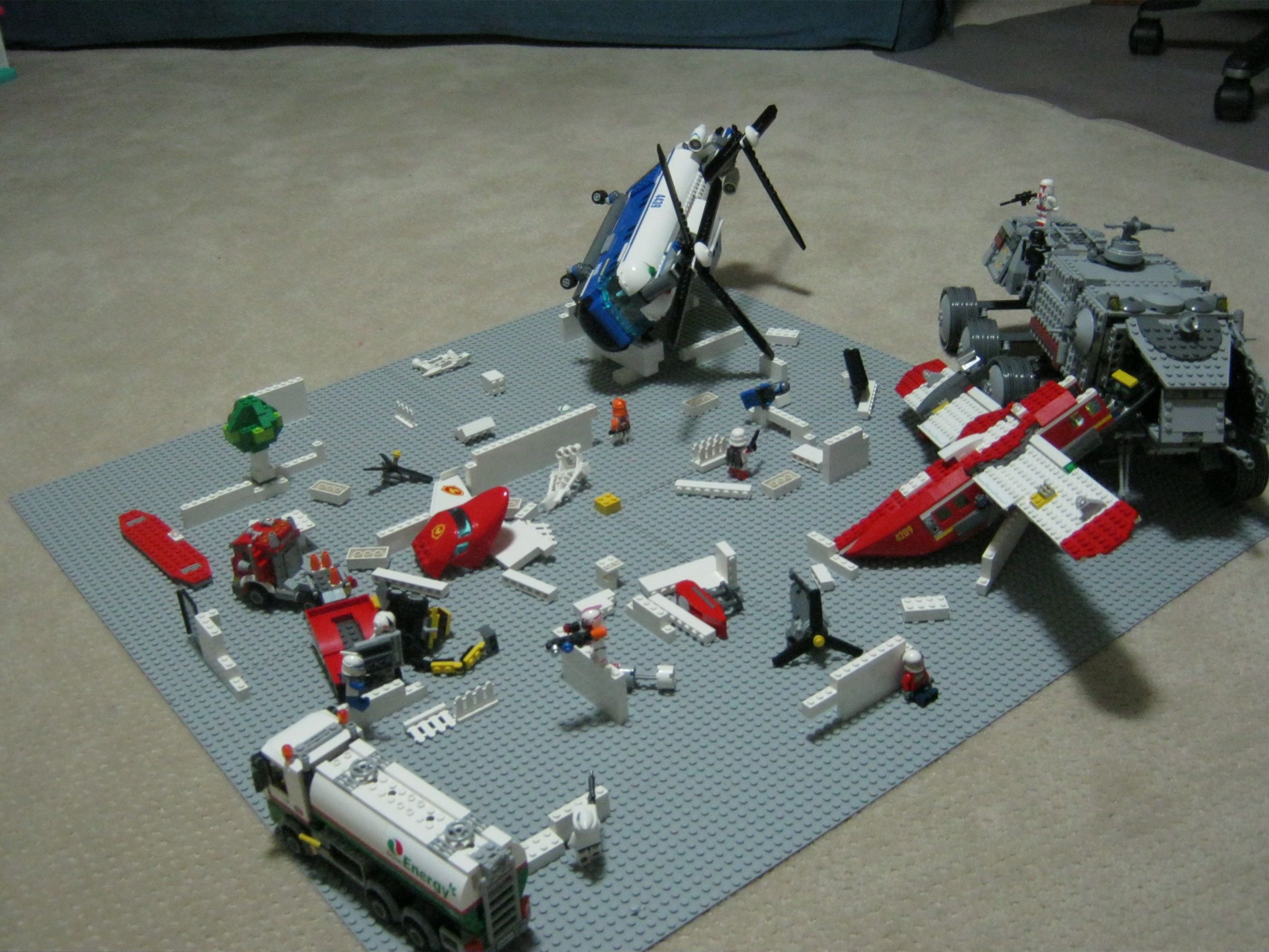 Lego Battle Scene 1