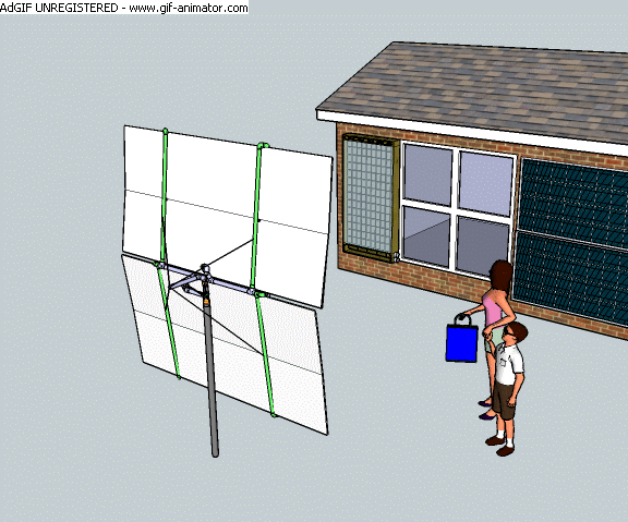 Heliostat for Solar Heating
