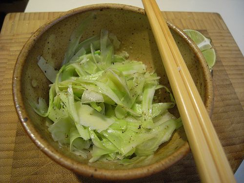 Easy Shaved Broccoli Salad