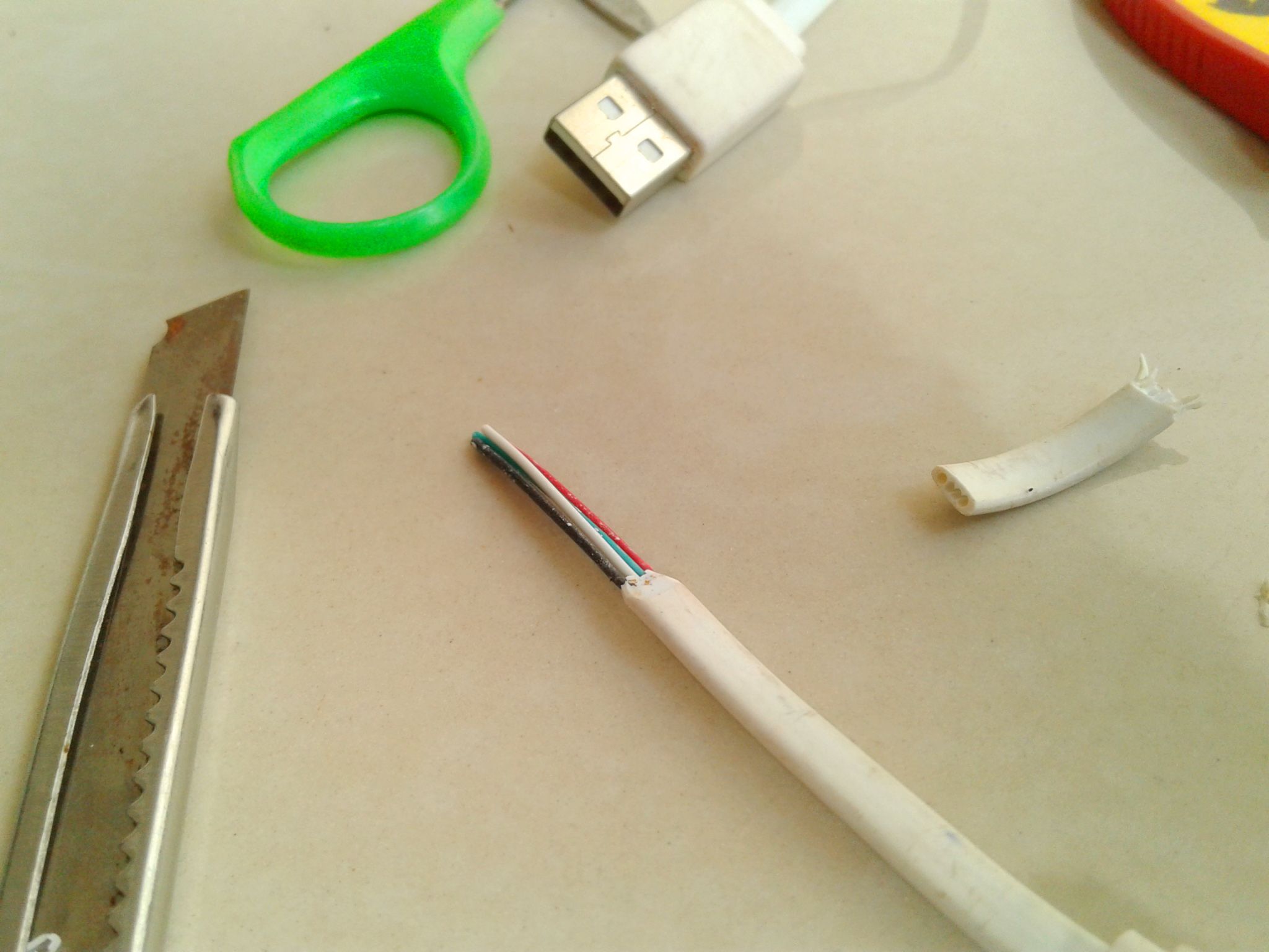 DIY OTG Cable 7 Steps Instructables