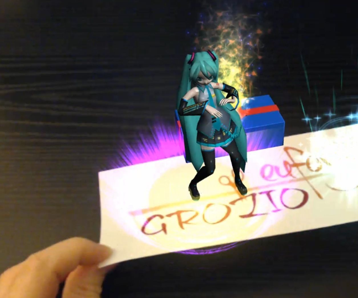 Augmented Reality Tutorial Christmas With Hatsune Miku Japanese Idol