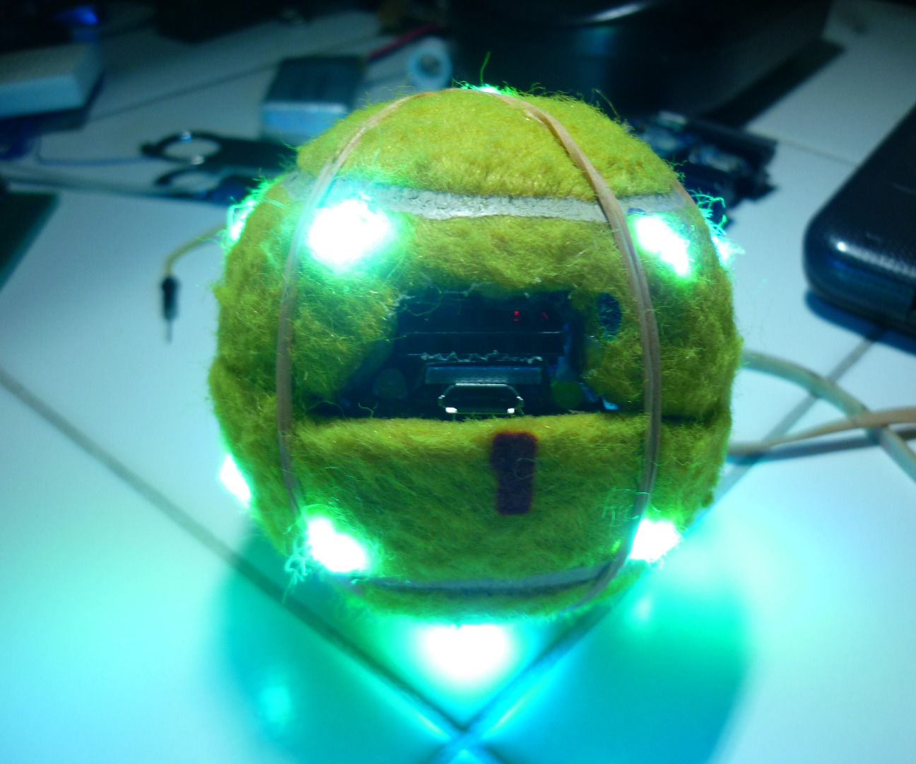 RGB LED Tennis Ball