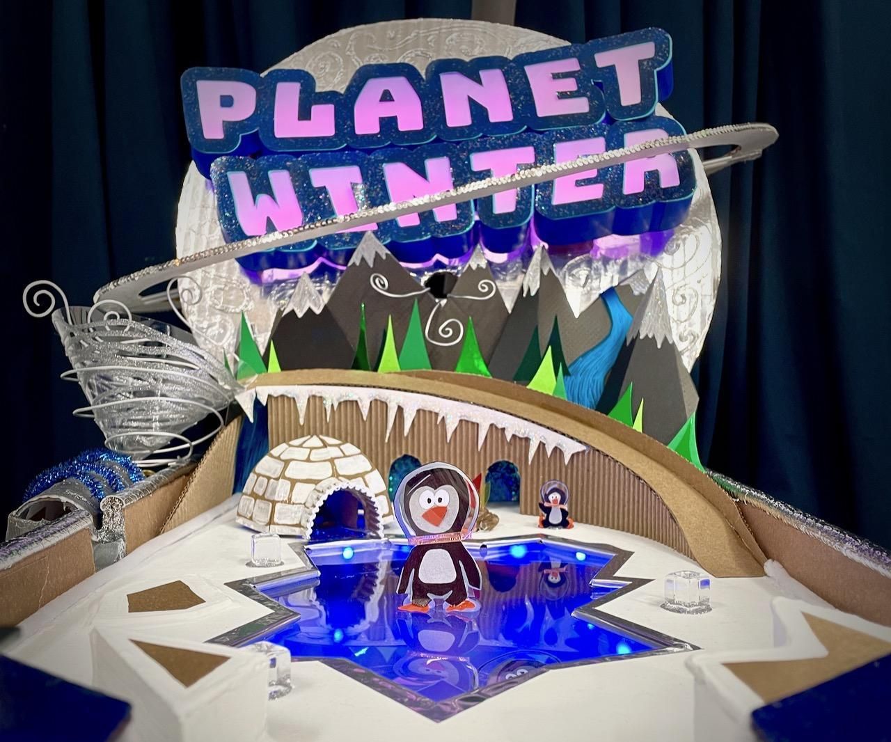 Cardboard PinBall Machine With Micro:bit LEDs, Motors, and Sounds