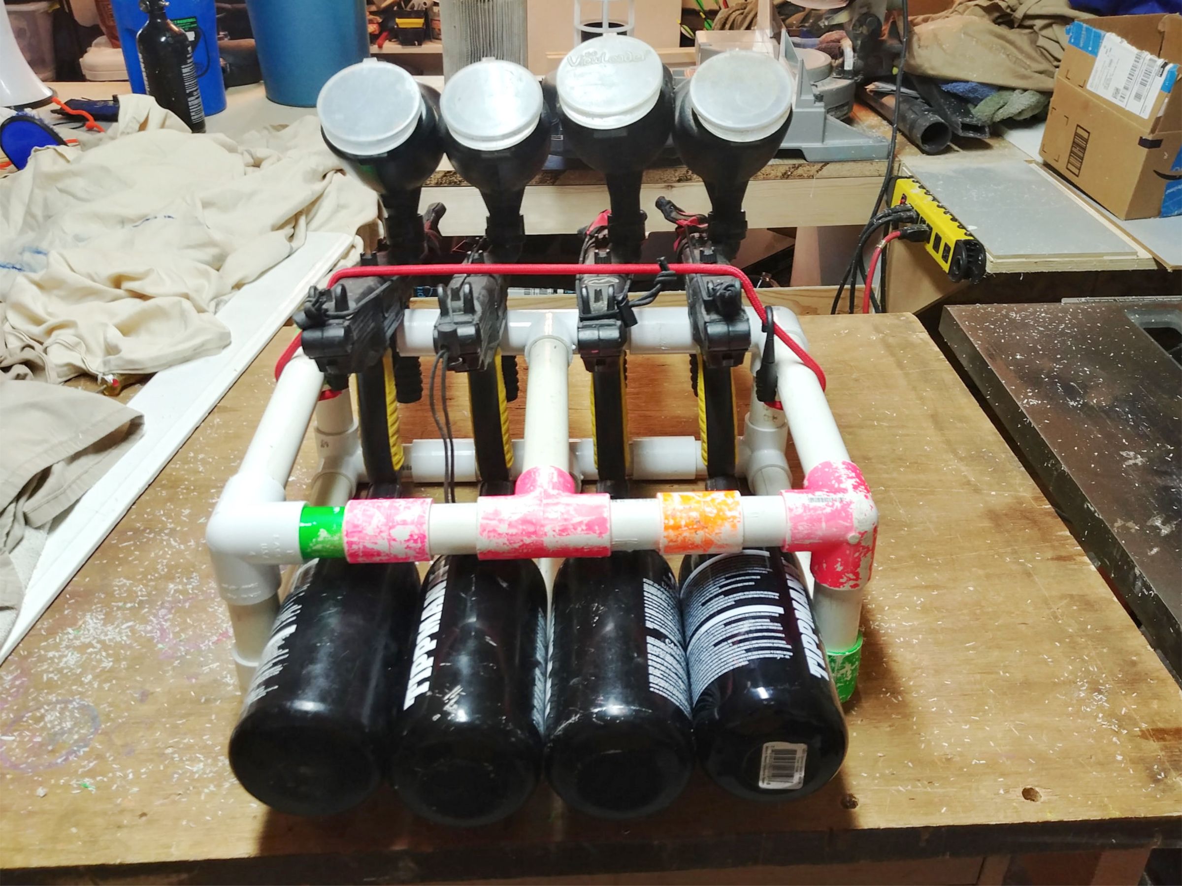 PVC Paintball Stand 7 Steps (with Pictures) Instructables