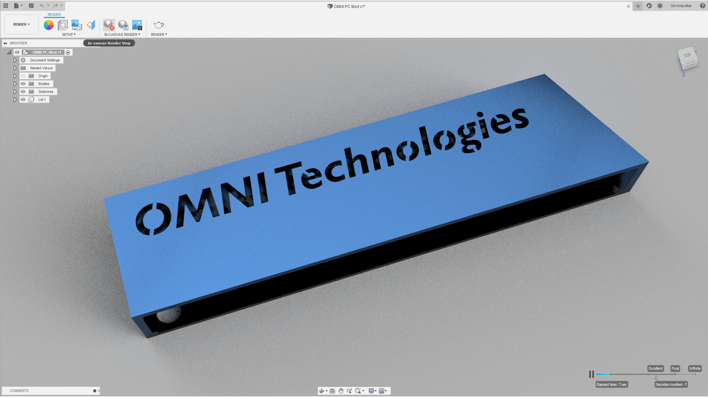 Learn Fusion 360 by Designing a Light Up Name Sign! : 22 Steps (with  Pictures) - Instructables