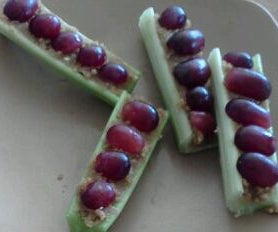 Ants on a Log With DIY Peanut Butter