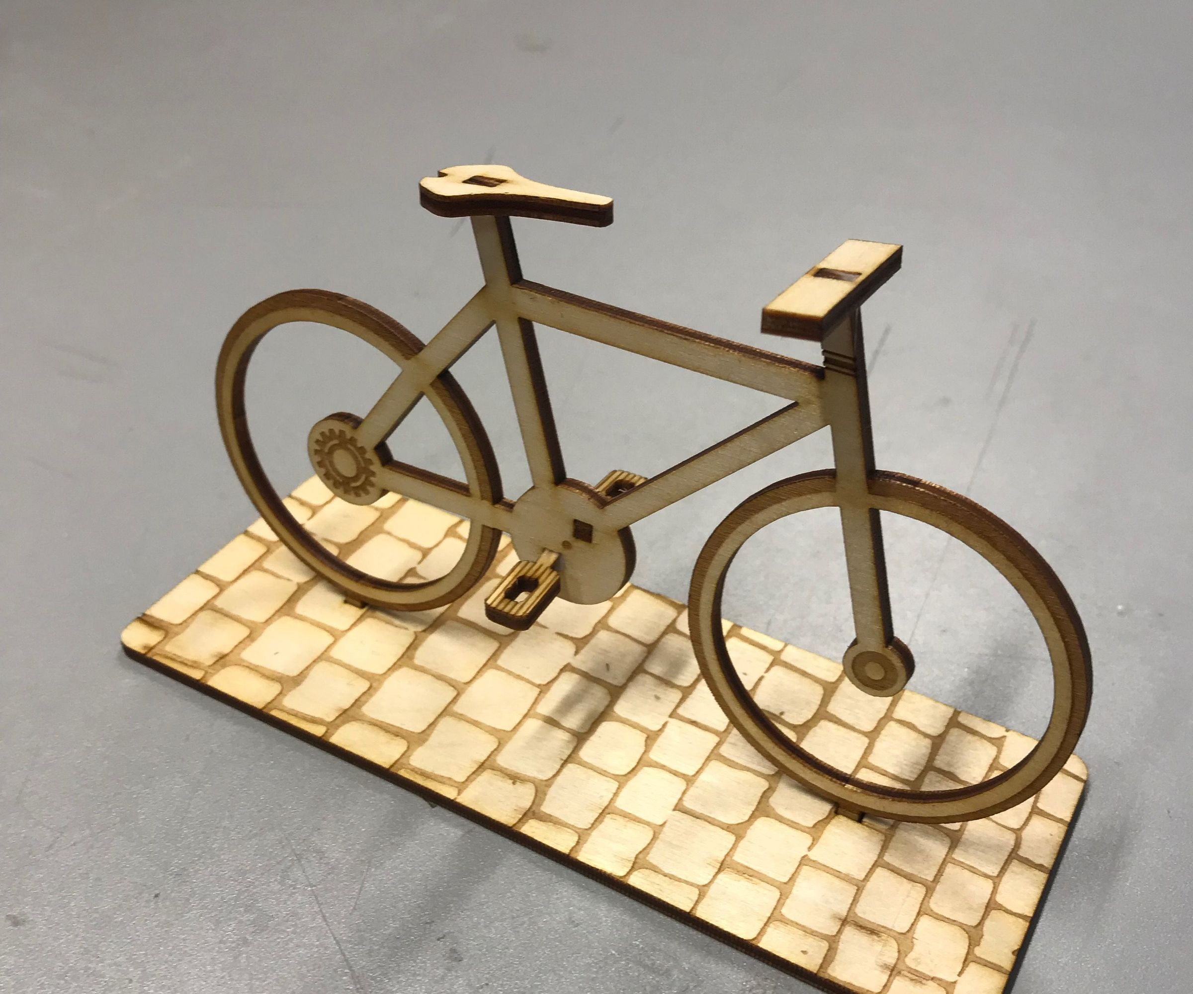 Bicycle Lasercut