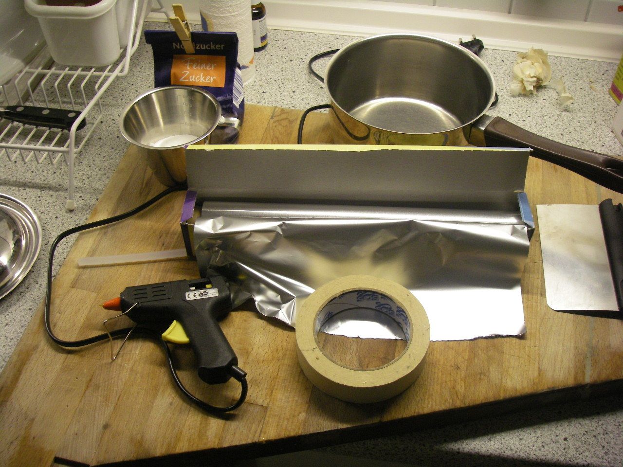 Gluing a Gingersnap Cottage (like a Nerd)
