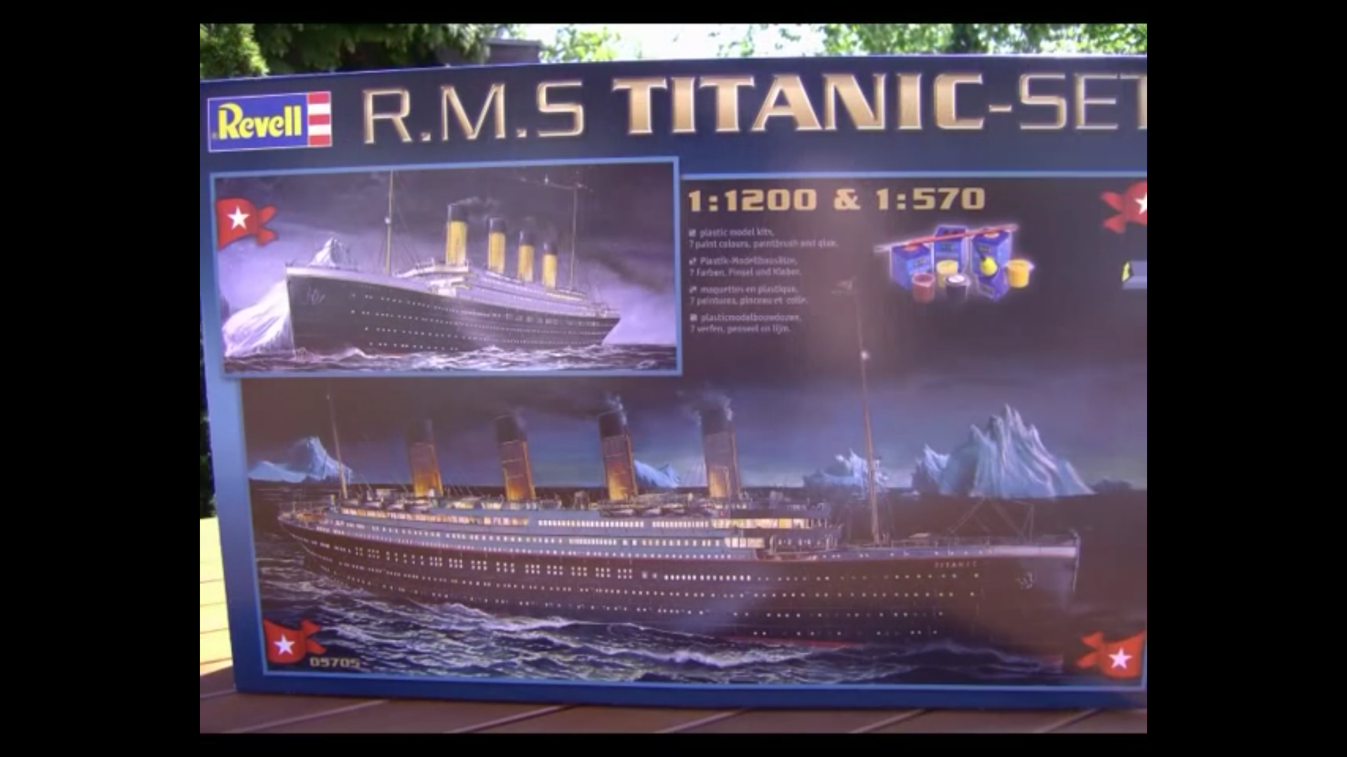 Revell 1:1200 Scale RMS Titanic Assembly Tutorial