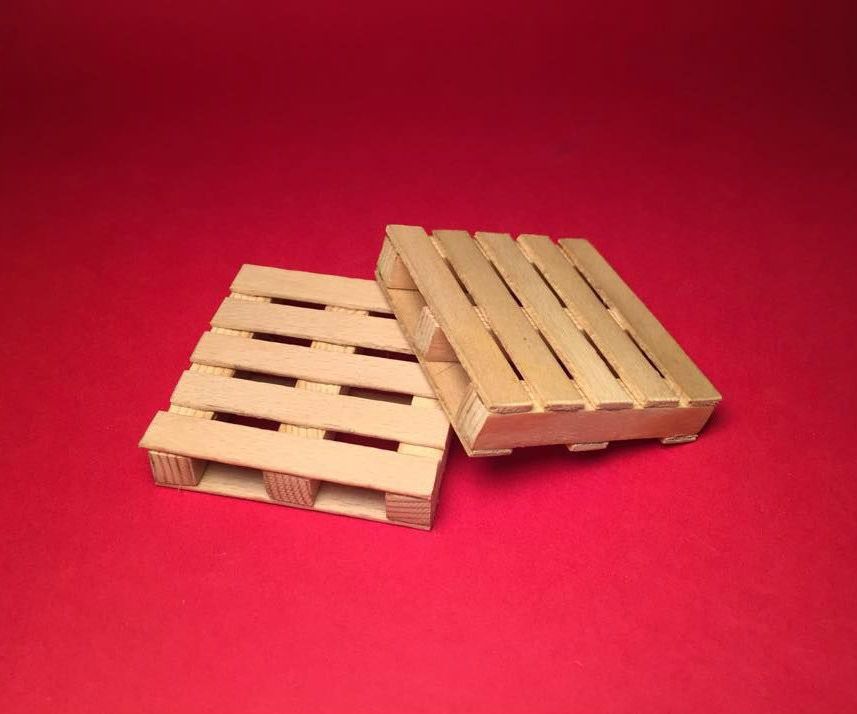 Mini Pallet Style Drink Coasters