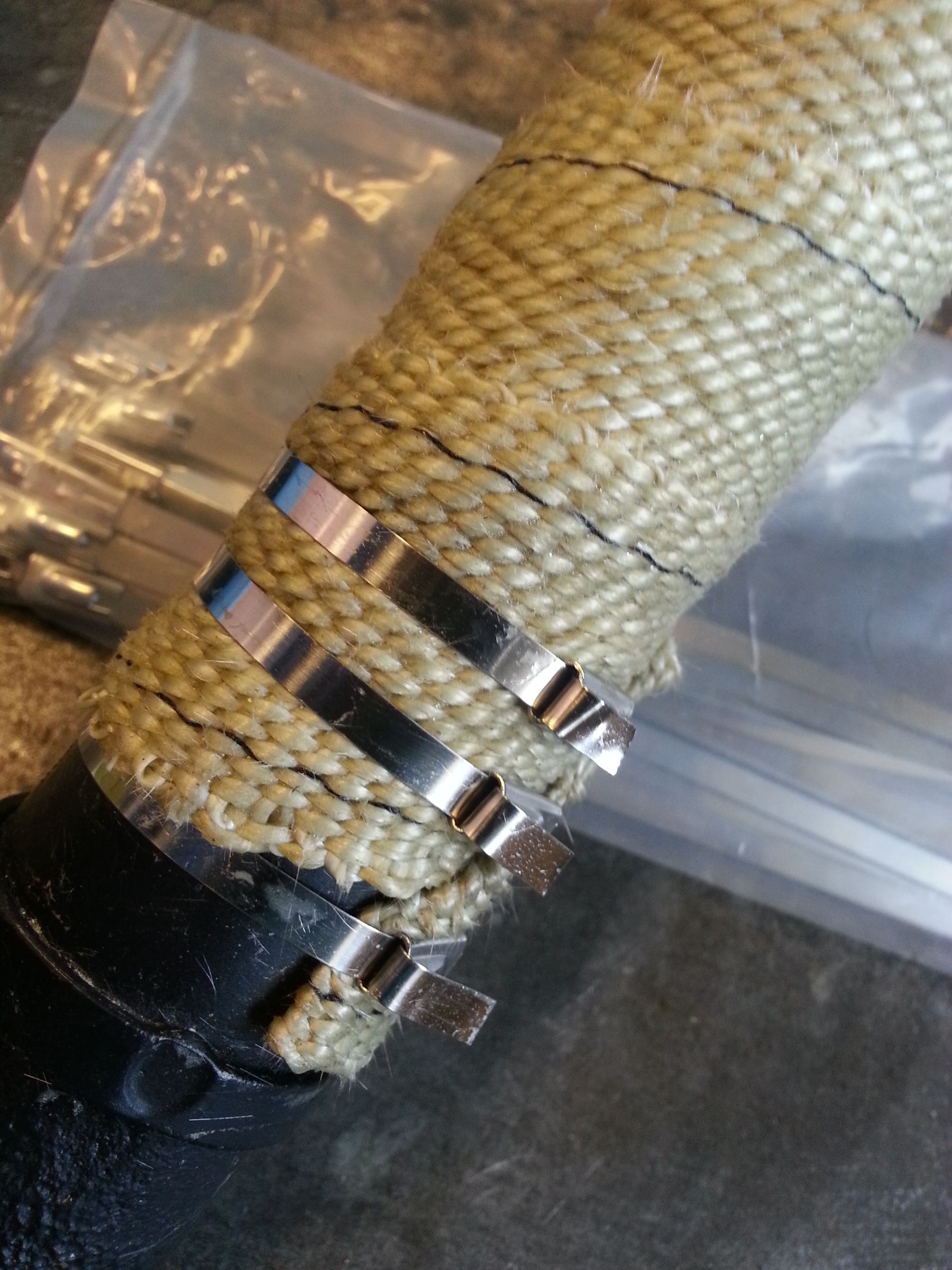 How to Wrap a Motorcycle Exhaust 3 Steps Instructables