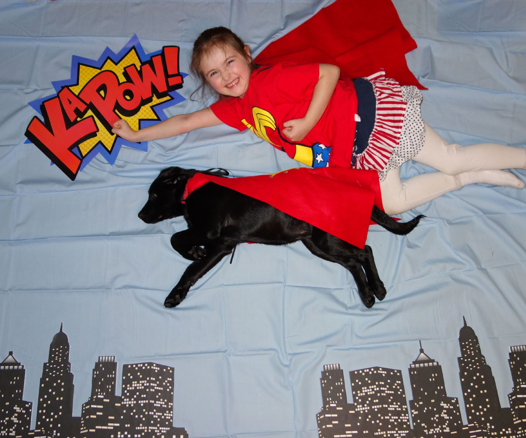 Easy Superhero Photo Booth