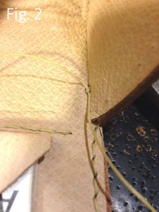 Box Stitching and Finishing Your Case