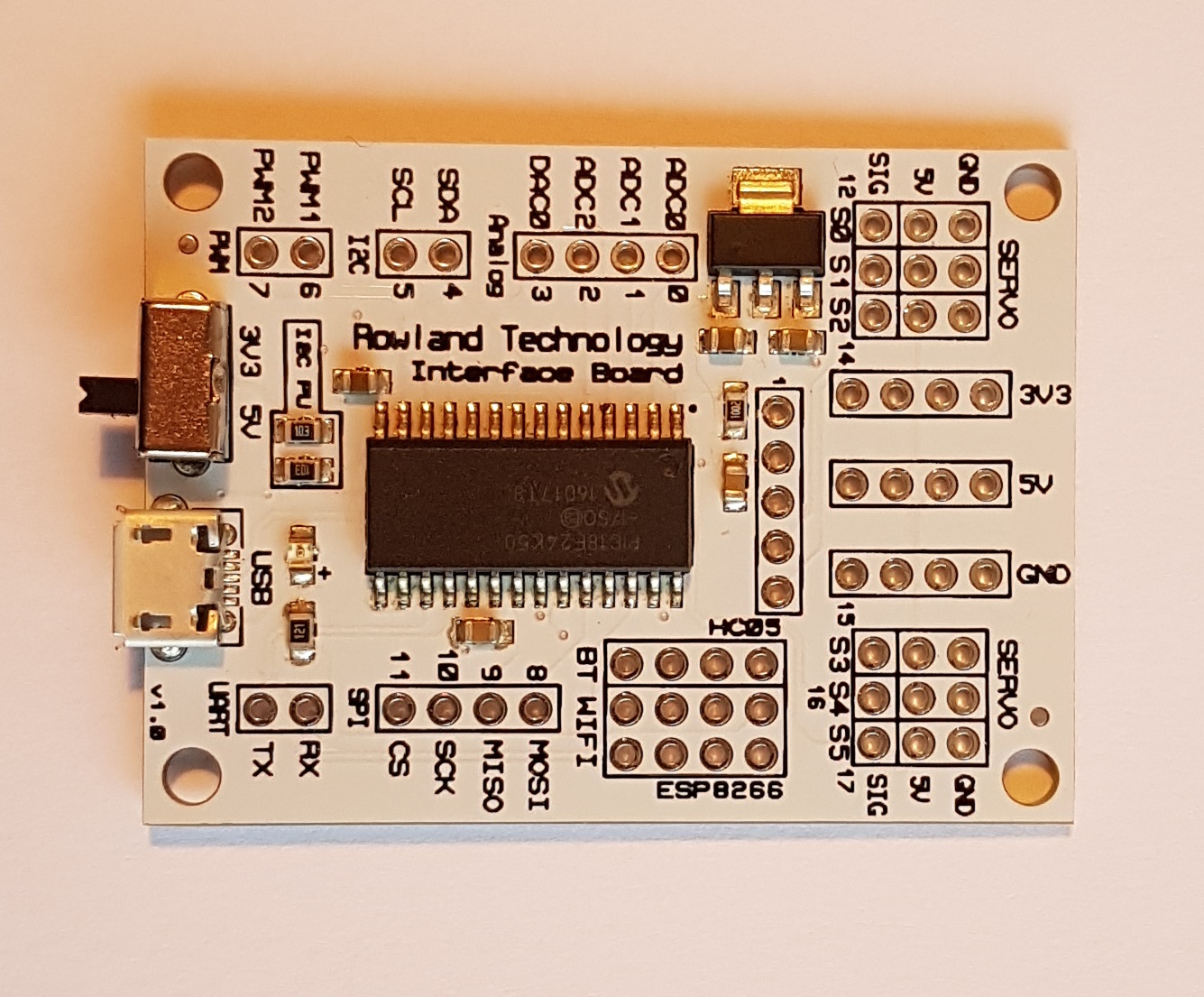 Embedded Universal Interface Board USB/Bluetooth/WIFI Control 6 Steps Instructables