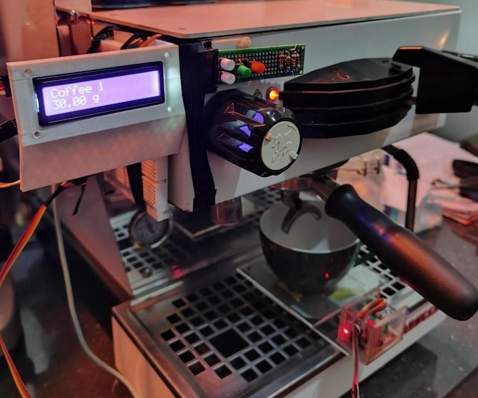 Automatic Weight Scale and Timer for Machine La Marzocco Linea Mini