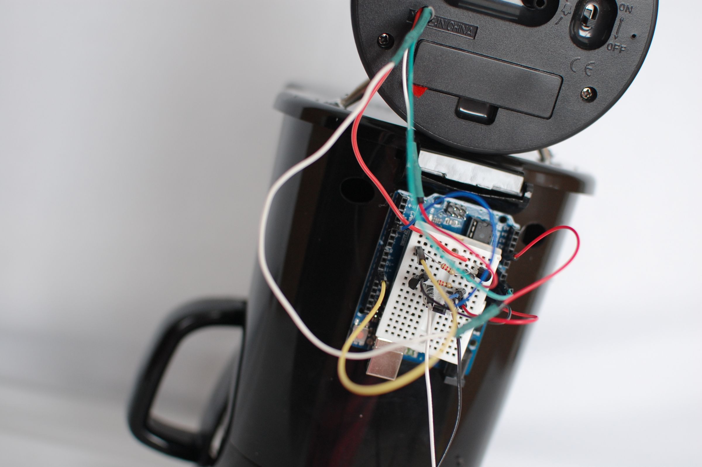 Coffee Pot Alarm Clock 8 Steps (with Pictures) Instructables