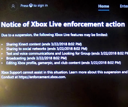 Bypassing Xbox One Communication Bans