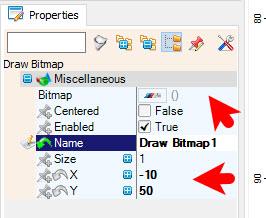 In Visuino Set Display