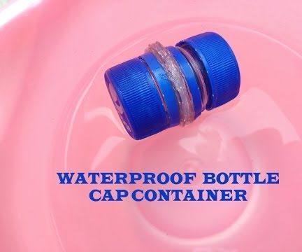 Water Proof Matchsticks Bottle Cap Container