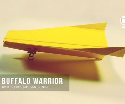 Simple Paper Airplane: Buffalo Warrior
