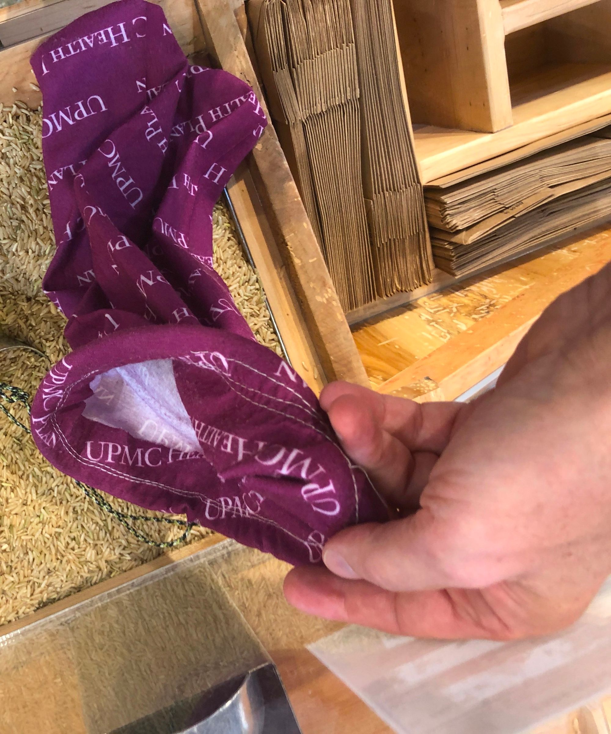 From Racing Tee Shirt to Reusable Bulk Grocery Bag