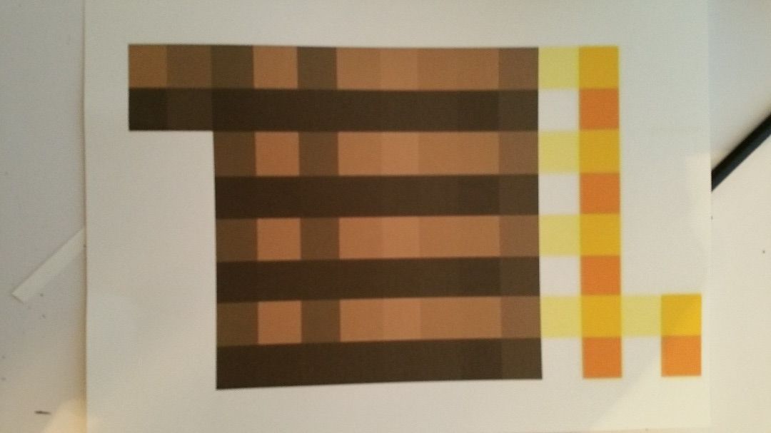 Torch Minecraft Papercraft