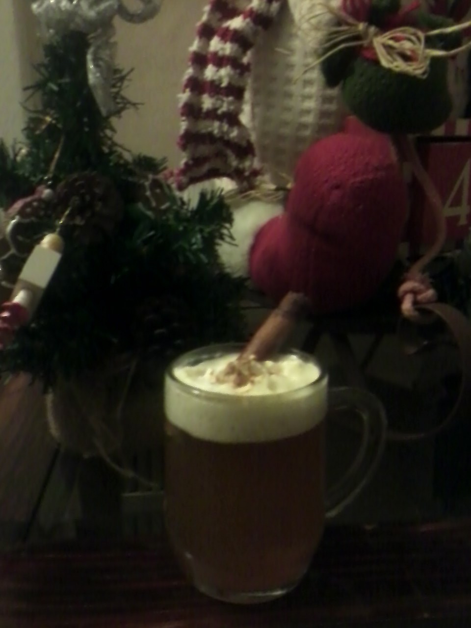 Spiced Apple Cider with Rum