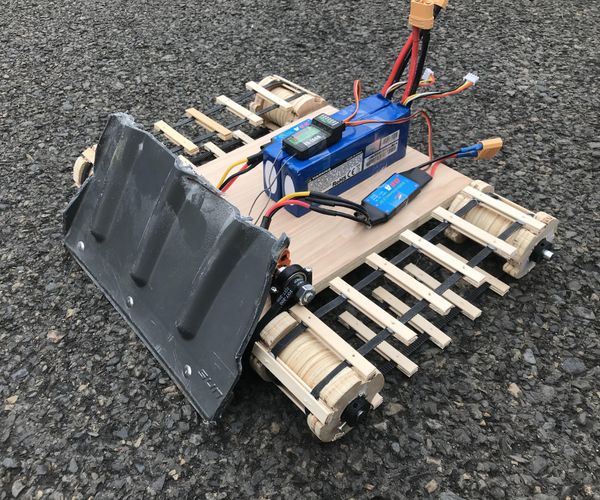RC Tank/Snow Plow
