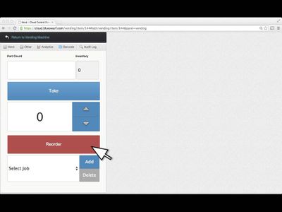 The "Reorder" Button Turns Red