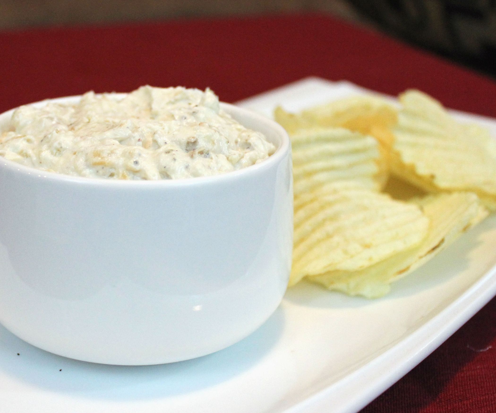 Roasted GarlicOnion Dip Josh Pan 4 Steps (with Pictures