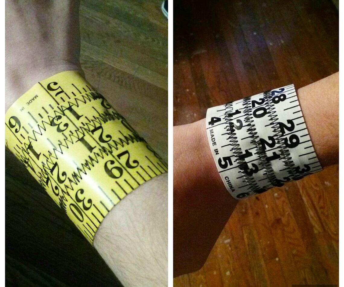Measuring Tape Bracelet