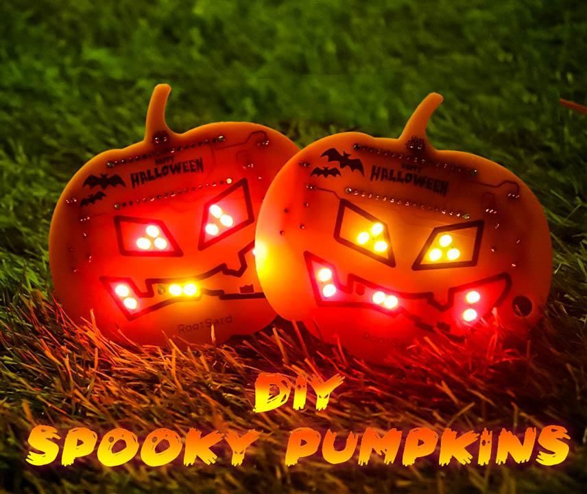 DIY Halloween Pumpkin Using Arduino