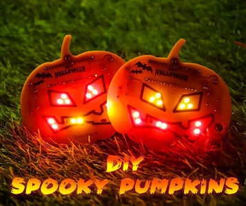 DIY Halloween Pumpkin Using Arduino