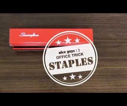 A Clever Stapler Trick