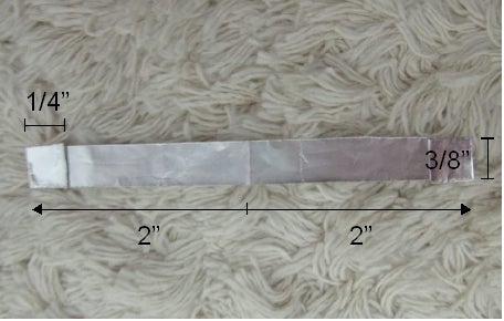 Preparing the Aluminum Leaf