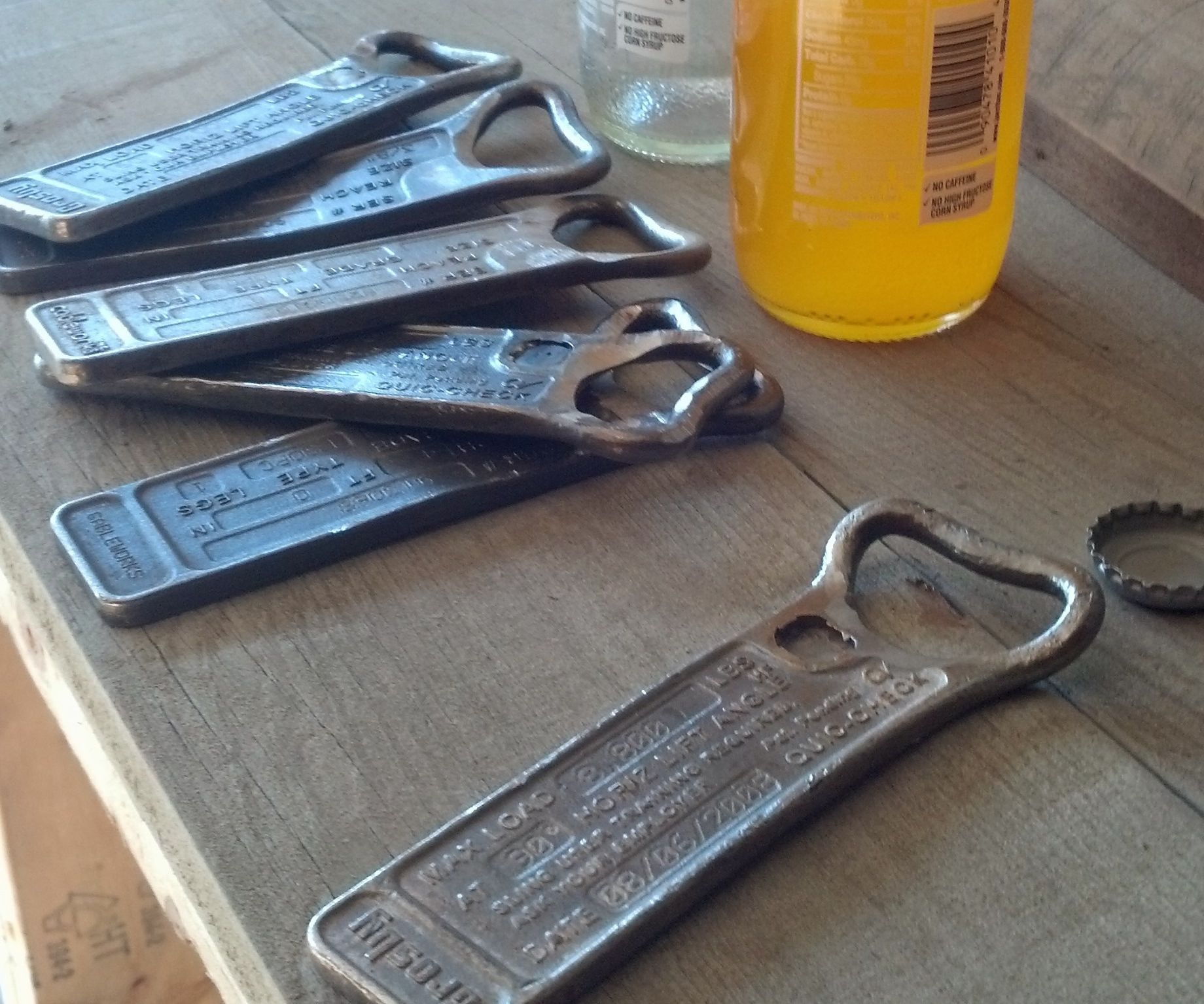 Scrap Steel Bottle Opener