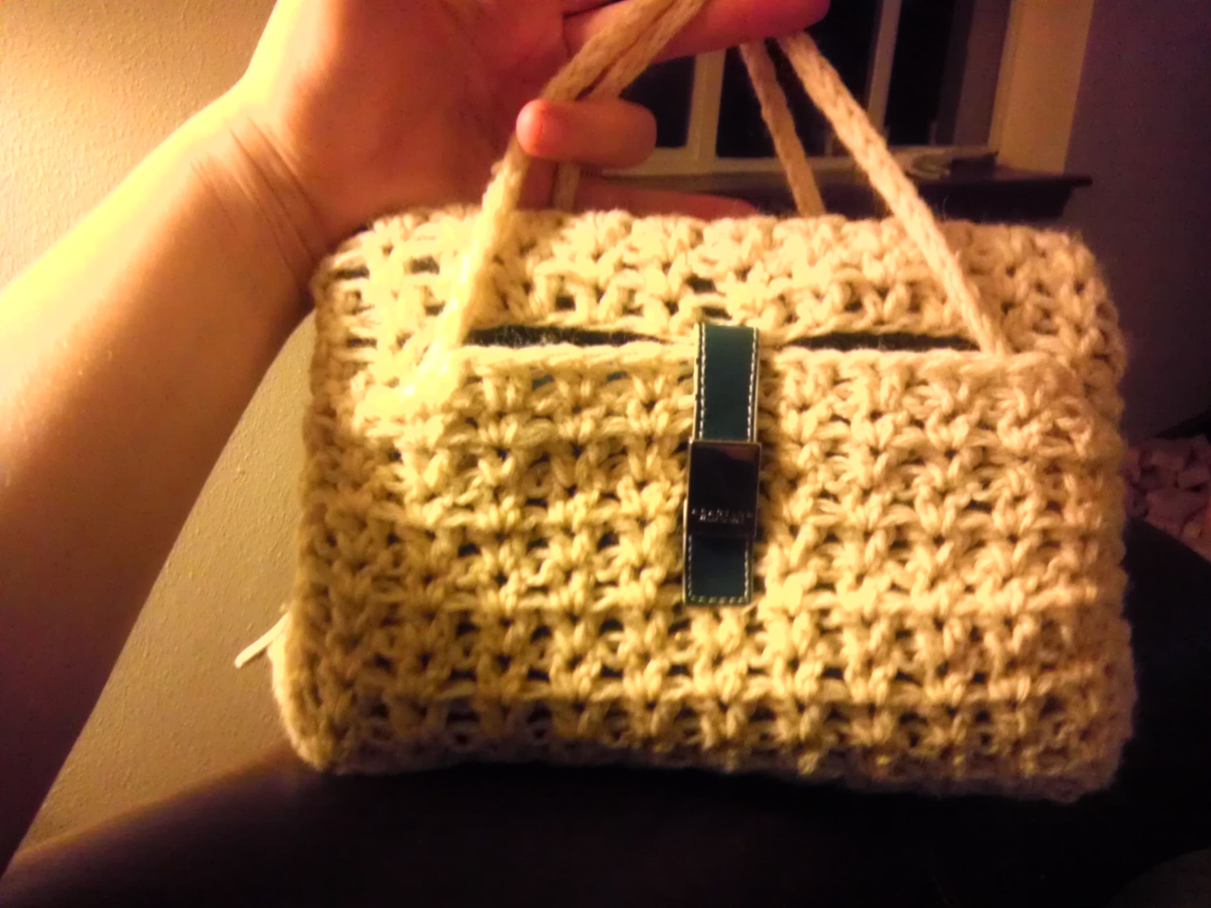 Crocheted Sprouts.. Crochet Daily Planner To Purse Cover