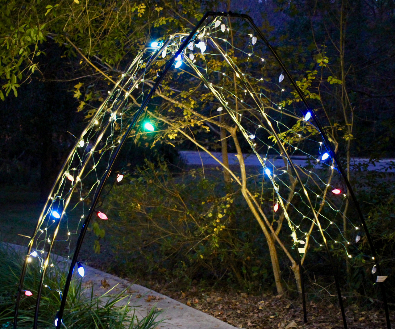 PVC Pipe Tunnel of Light