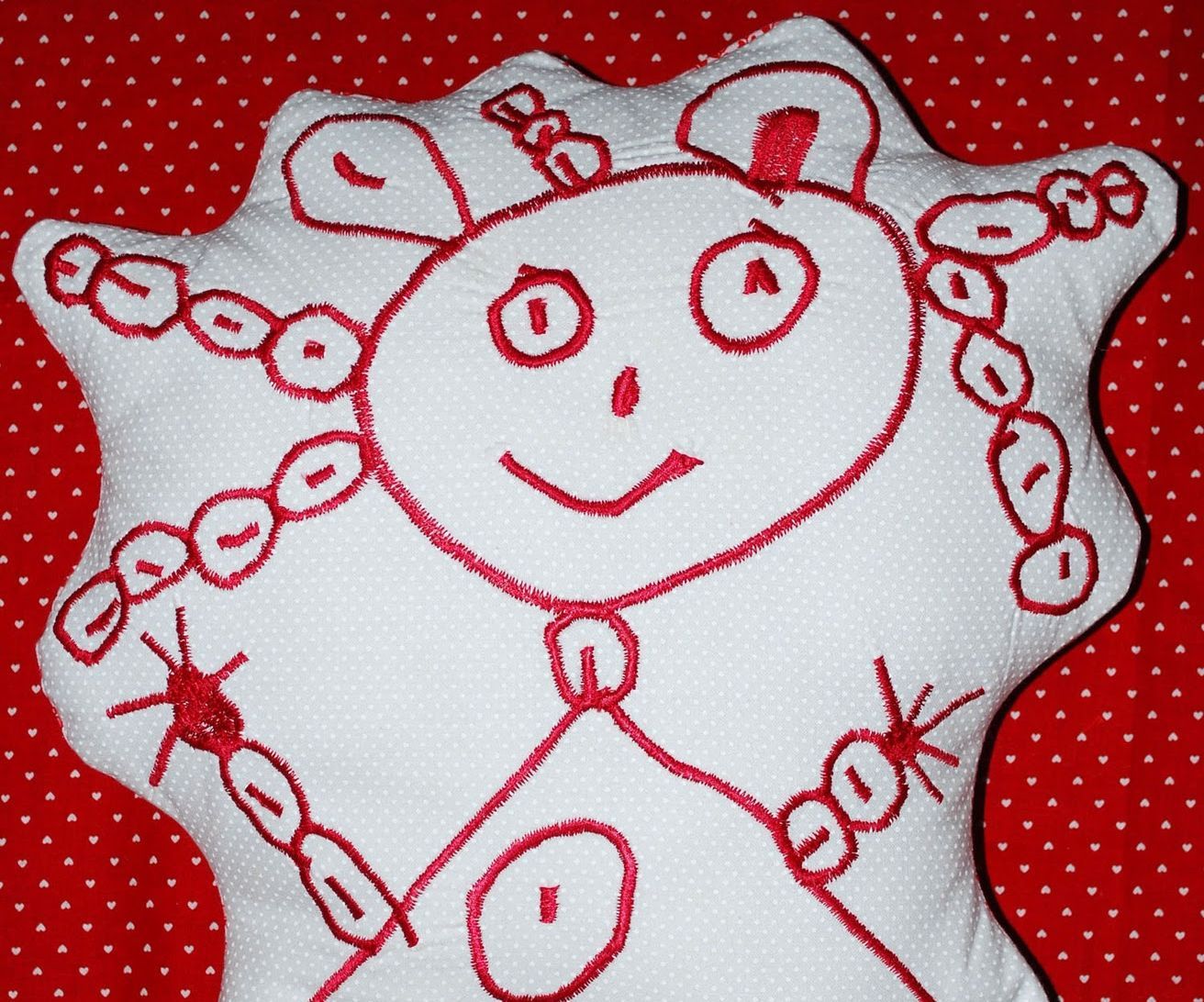 Turn a Child's Drawing Into an Embroidered Plushie