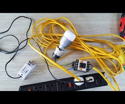 Make Your Home Smart With Sonoff and Contactor