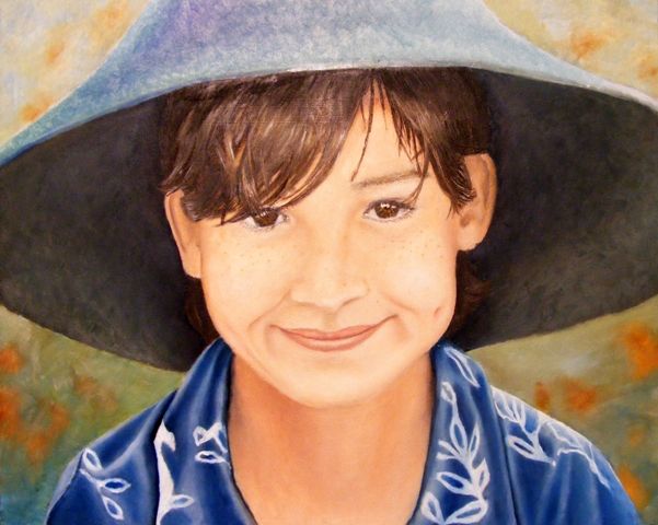 Traditional Portrait Painting Step by Step