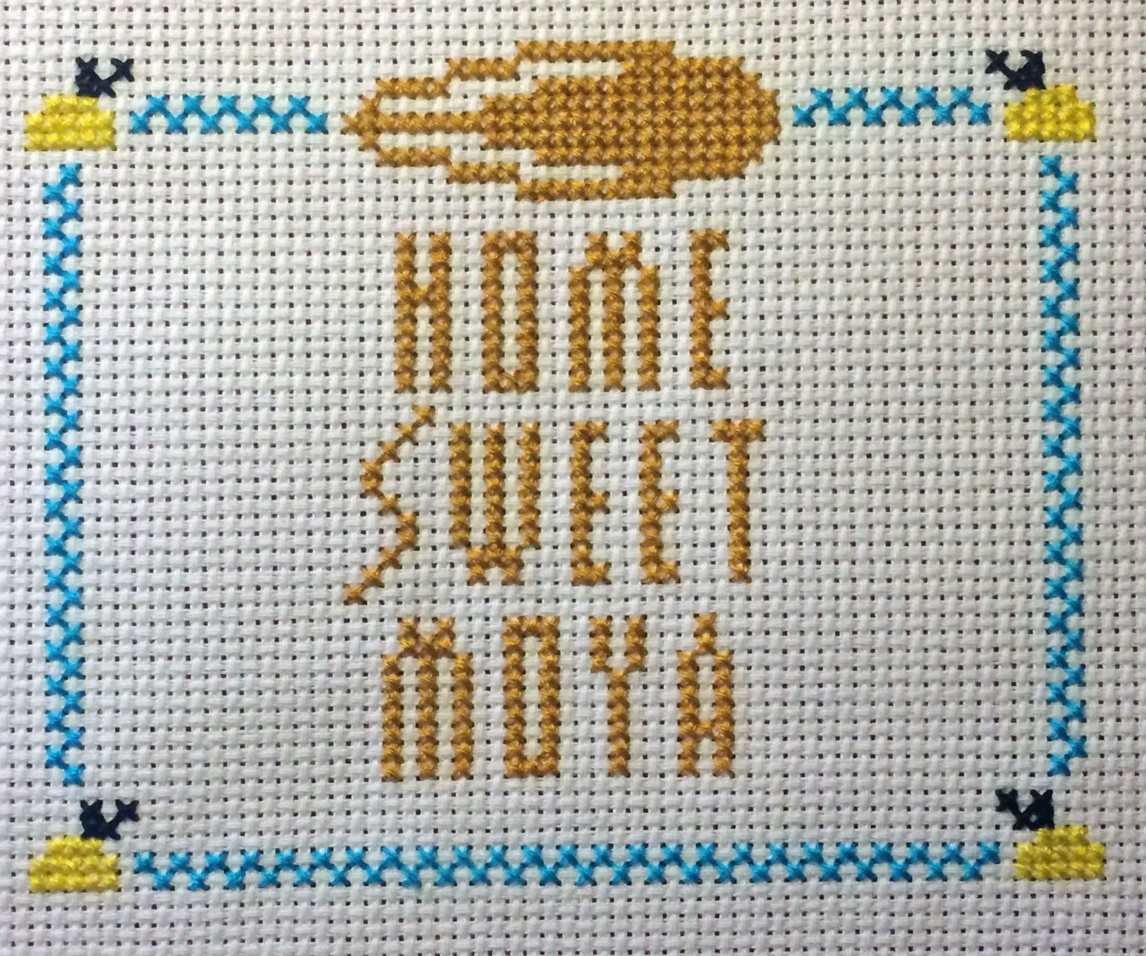 Farscape Cross Stitch: Home Sweet Moya