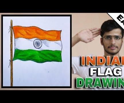 HOW TO DRAW NATIONAL FLAG OF INDIA 