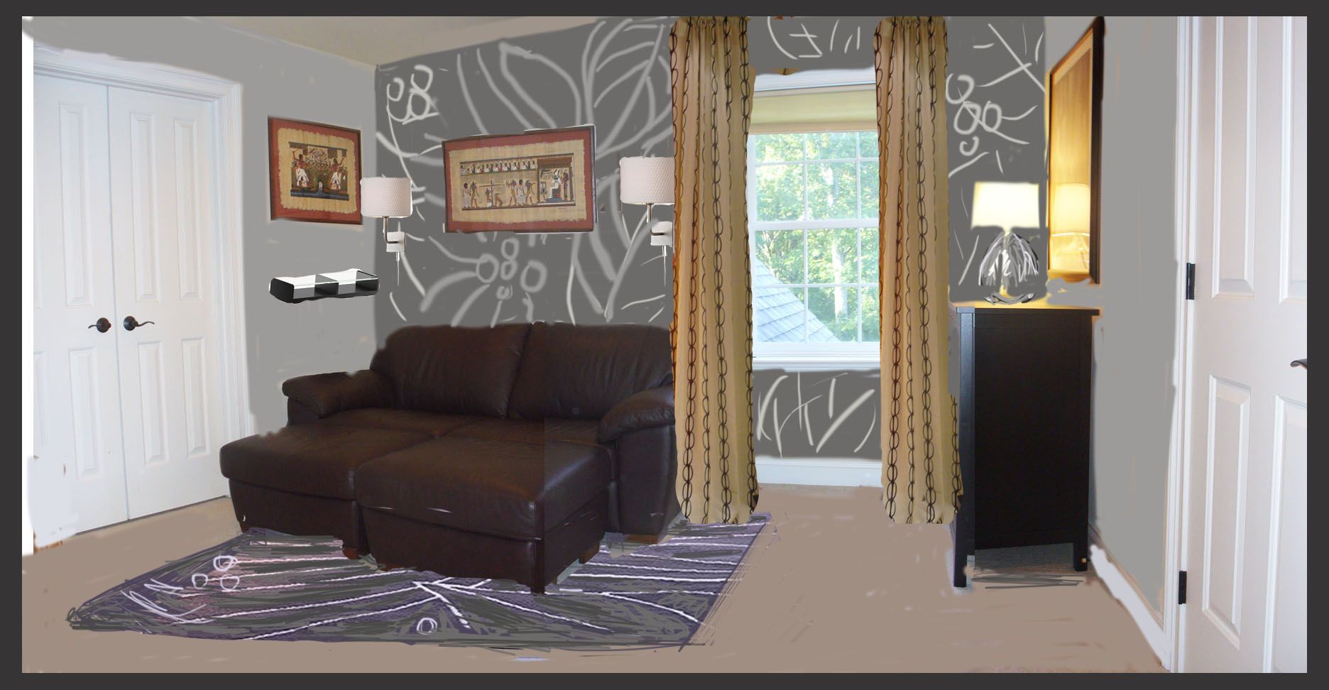 Mmm ...(multi-tasking Masculine Media) Room- Share Your Space With Ikea Challenge