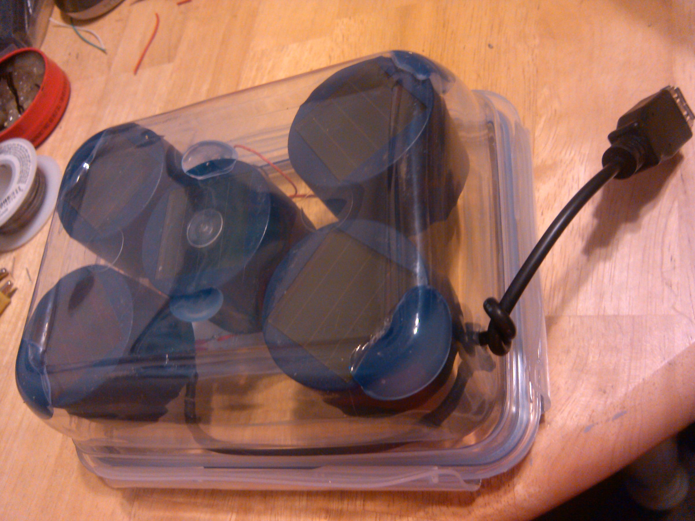 Cheap Solar 5 Volt Charger/ Power Supply